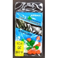 Наживка силіконова для риболовлі, Кукурудза, розмір S, Feima A-016, 20шт/уп